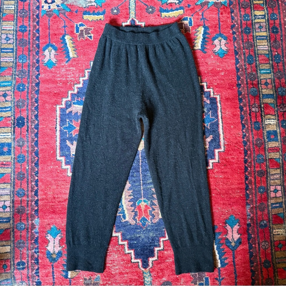 LAUREN MANOOGIAN Base Jogger Pants - Merino Alpaca - Gray - 1 - La Garconne